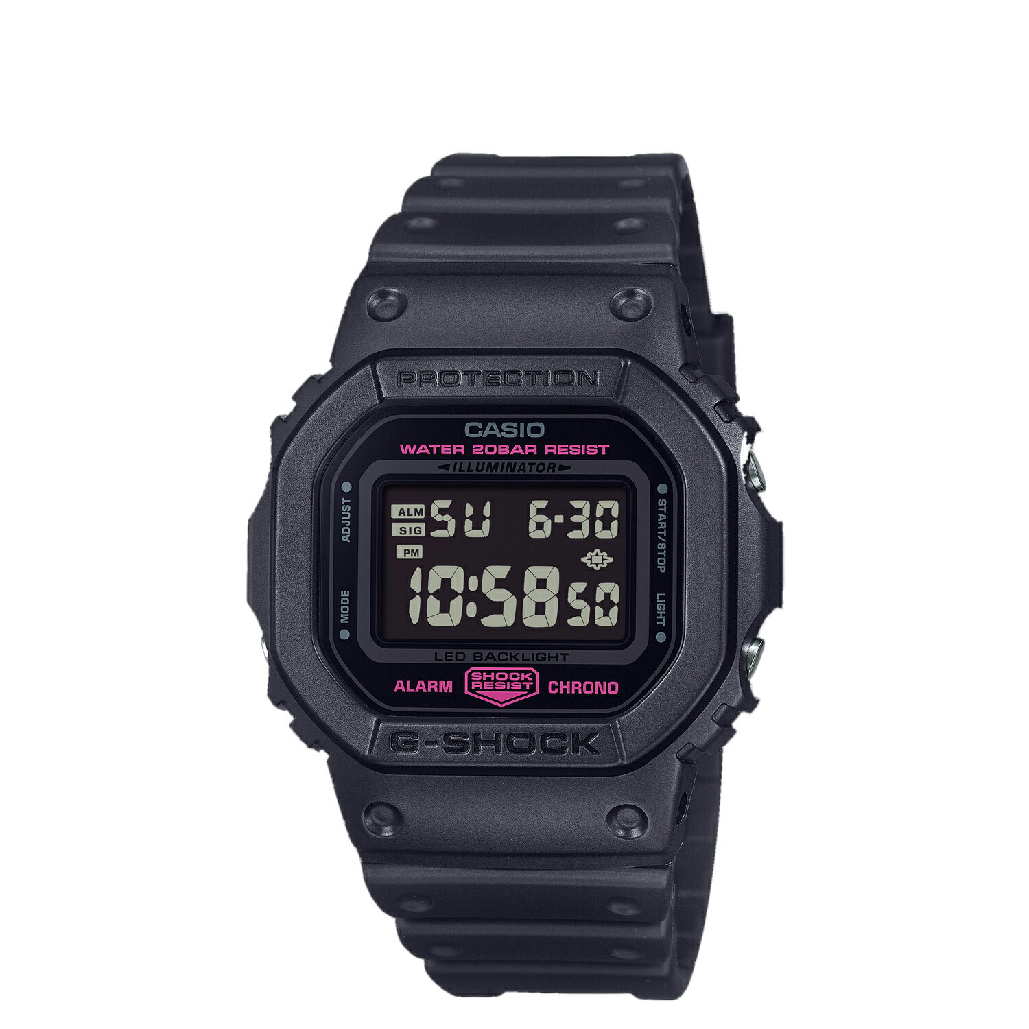 CASIO G-SHOCK カシオ 腕時計 DW-5600PK-1JR 5600 SERIES ピンクリボン 防水 ジーショック Gショック G-ショック メン...