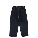 LEVIS SILVERTAB BAGGY CARPENTER リーバイス デニム ジーンズ ジーパン パンツ シルバータブ バギーカーペンター メンズ バギーフィット ダーク インディゴ A7489-0005