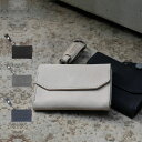 CIE FOLK CARD CASE シー ミニ財布 カードケース キーホルダー メンズ レディース 牛革 本革 ブラック グレー ブルー 黒 032260