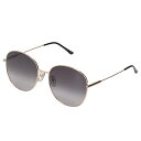 GUCCI SUNGLASSES グッチ サングラス メンズ レディース アジアンフィット UVカット 紫外線対策 ゴールド GG1416SK