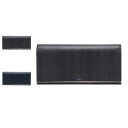 LANVIN en Bleu レノア ランバンオンブルー 財布 長財布 メンズ 本革 小銭入れ付き ブラック ネイビー 黒 518614