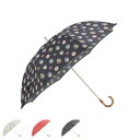 PAUL & JOE CATS CAMEO ポールアンドジョー 傘 長傘 雨傘 レディース 50cm UVカット 軽量 大きめ 猫 ネコ グレー レッド ブルー