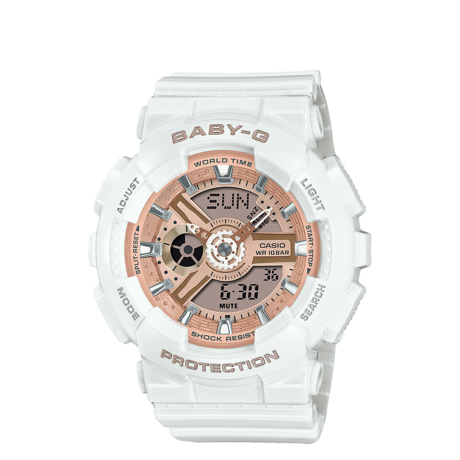 CASIO BABY-G カシオ 腕時計 BA-110X-7A1JF BA-110 SERIES 防水 ベビーG ベイビーG レディース ホワイト 白
