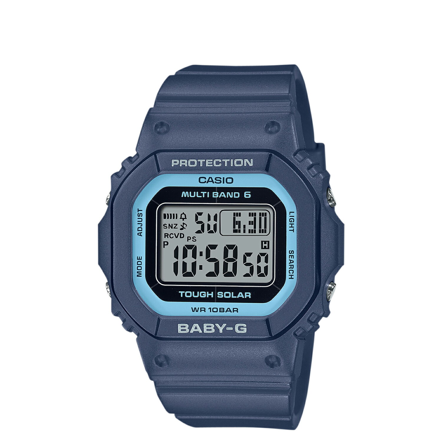 CASIO BABY-G カシオ 腕時計 BGD-5650-2JF BGD-5650 SERIES 防水 ソーラー充電 ベビーG ベイビーG レディース ネイビ...