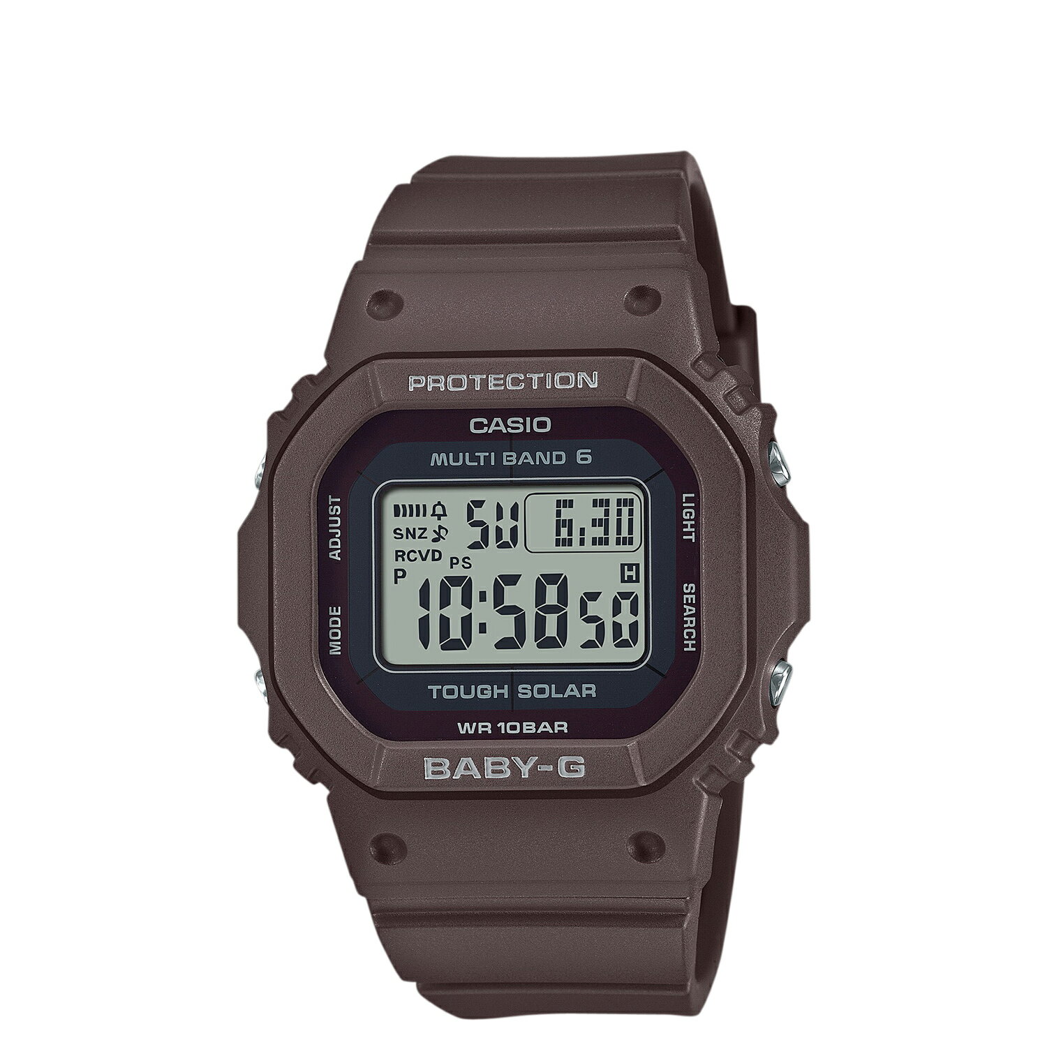 CASIO BABY-G カシオ 腕時計 BGD-5650-5JF BGD-5650 SERIES 防水 ソーラー充電 ベビーG ベイビーG レディース ブラウ...