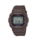 CASIO BABY-G カシオ 腕時計 BGD-5650-5JF BGD-5650 SERIES 防水 ソーラー充電 ベビーG ベイビーG レディース ブラウ...