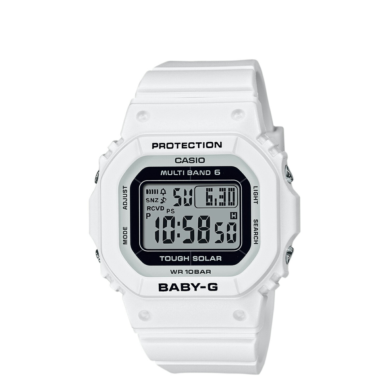 CASIO BABY-G カシオ 腕時計 BGD-5650-7JF BGD-5650 SERIES 防水 ソーラー充電 ベビーG ベイビーG レディース ホワイ...