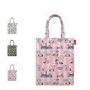 ROOTOTE IP.A4.LAMI.PEANUTS-0L ルートート バッグ トートバッグ IP.A4.ラミ.ピーナッツ-0L レディース A4 軽量 大容量 撥水 ホワイト グレー ピンク 白 8430