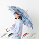 AQUASCUTUM アクアスキュータム 長傘 雨傘 レディース 耐風 ボタン式 日本製 ネイビー サックス イエロー ピンク 1AQ 11090