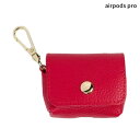 BANDOLIER AirPods Pro POUCH RED バンドリヤー AirPods Proケース カバー エアーポッズ プロ ポーチ エアーポッズ プ...