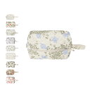 garbo&friends Satin Quilted Toiletry Bag Medium ガルボアンドフレンズ ポーチ 小物入れ トイレタリーバッグ バッ...