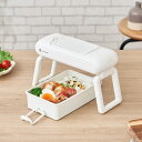 Life on Products ライフオンプロダクツ 扇風機 お弁当用クールファン お弁当専用ファン USB充電式 コンパクト 抗菌 アイシング コードレス 活性炭フィルター付き ホワイト 白 LCAKC001-LW