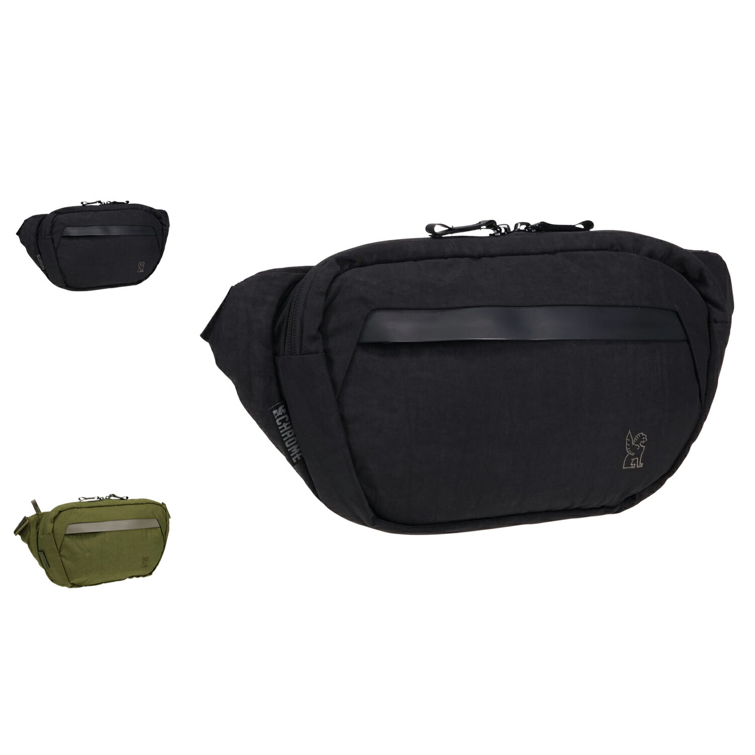 【最大1000円OFFクーポン発行中】 CHROME SABIN クローム バッグ ボディバッグ サビン メンズ レディース 6L 耐水 軽量 斜めがけ ブラック グリーン 黒 BG385