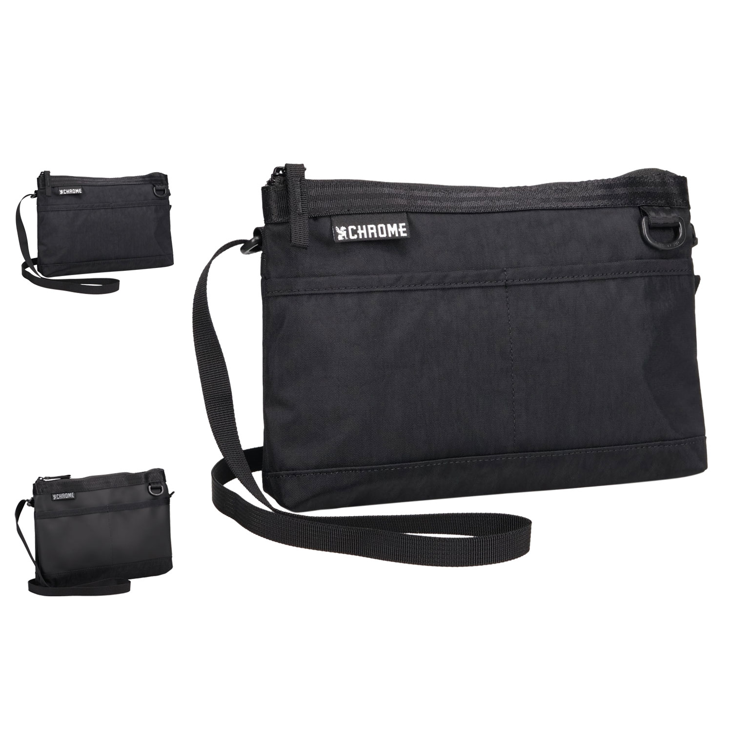 【最大1000円OFFクーポン発行中】 CHROME ASSISTANT SACOCHE クローム バッグ ショルダーバッグ ミニ サコッシュ アシスタント メンズ 3L 斜めがけ 大人 軽量 ブラック 黒 JP243