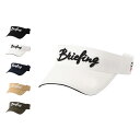 BRIEFING GOLF WOMEN’S BASIC VISOR ブリーフィング ゴルフ バイザー キャップ 帽子 ゴルフキャップ レディース ベーシック 刺繍 星条旗 ブラック ホワイト ネイビー ベージュ カーキ 黒 白 BRG251W70