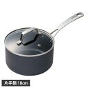 京セラ 鍋 片手鍋 セラブリッド 18cm IH ガス火対応 ブラック 黒 CSP-18-BB-SS