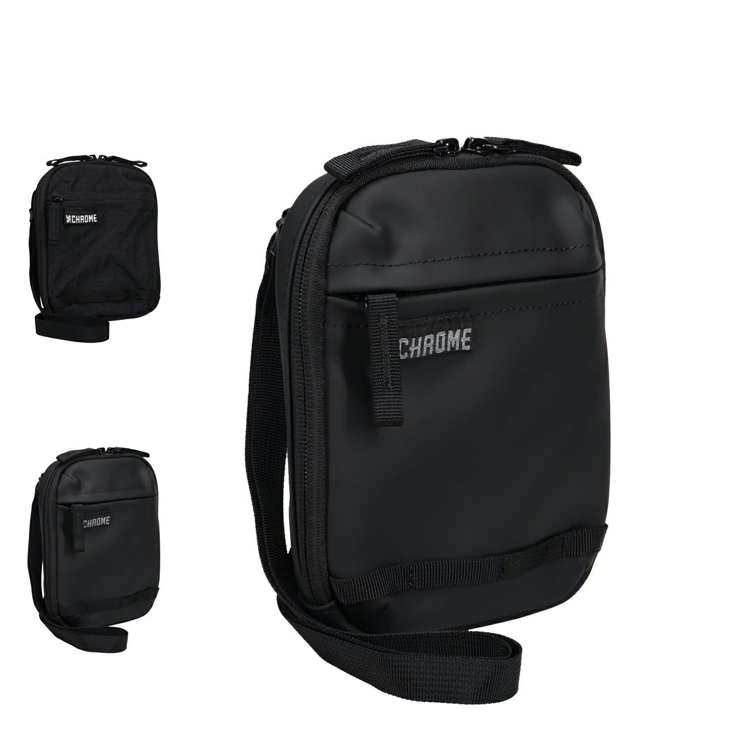 樂天商城 - CHROME PAC POUCH 2L クローム バッグ ショルダーバッグ ポーチ メンズ レディース 2L 斜めがけ 大人 軽量 小さめ ブラック 黒 JP244 母の日