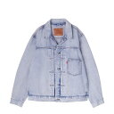 LEVIS TYPE I TRUCKER リーバイス デニムジャケット ジージャン Gジャン トラッカージャケット アウター タイプ I メンズ 復刻 ライト インディゴ A3174-0027