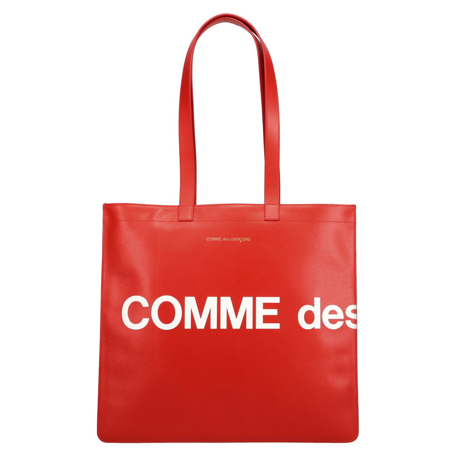 【最大1000円OFFクーポン発行】 COMME des GARCONS LEATHER TOTE BAG WITH LOGO コムデギャルソン バッグ トートバッグ メンズ レディース 本革 レッド SA9001HL biget-10046506 Findoriy サンプル画像2