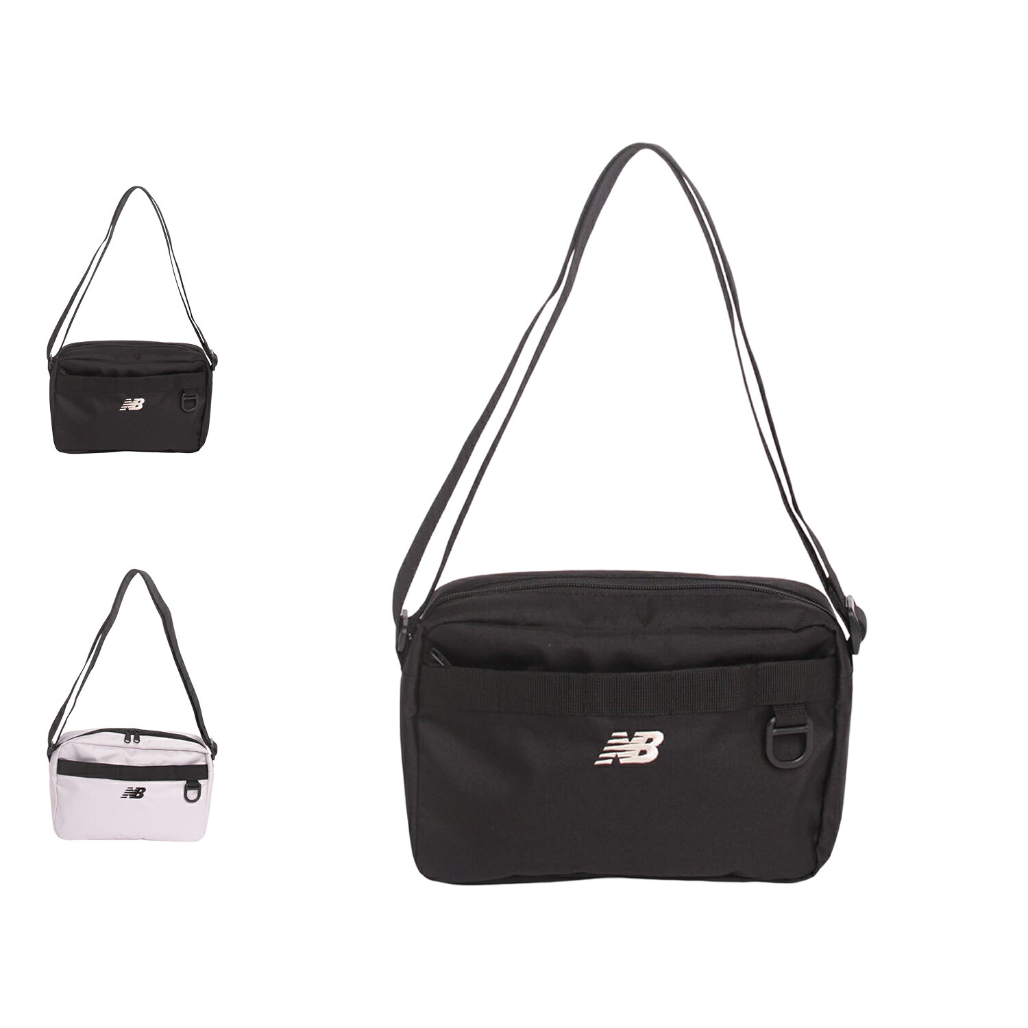 樂天商城 - new balance MINI SHOULDER BAG ニューバランス バッグ ショルダーバッグ ミニ メンズ レディース 3L 斜めがけ 大人 軽量 通勤 通学 ブラック グレー 黒 AC37626 母の日