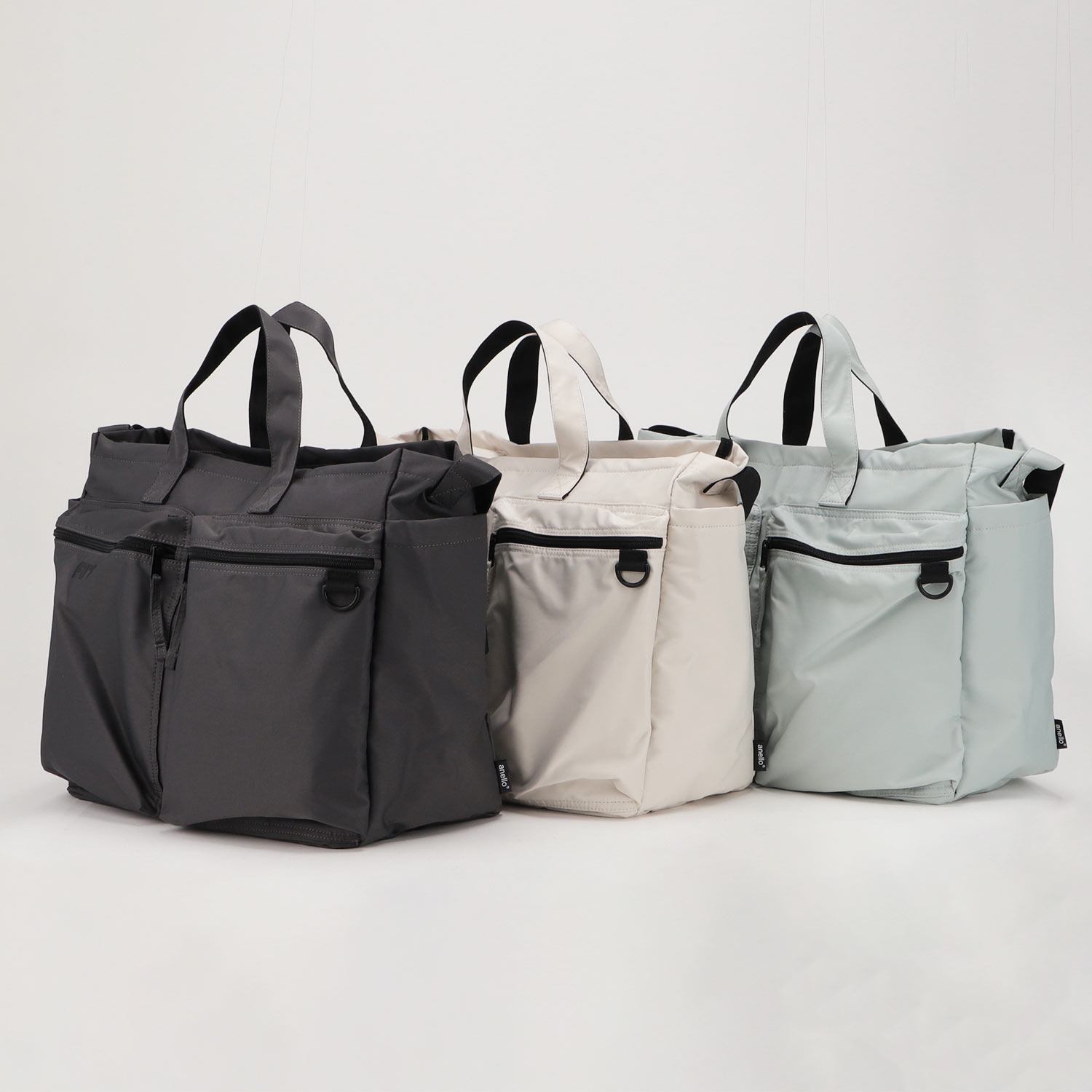 anello LYRA TOTEBAG ���ͥ� �ȡ��ȥХå� ���������Хå� �饤�� ��� ��ǥ����� a4 36L 2WAY ������ �Ф᤬�� ���� ���� �֥�å� �����ܥ꡼ ���졼 �֥롼 �� �� AGB5124