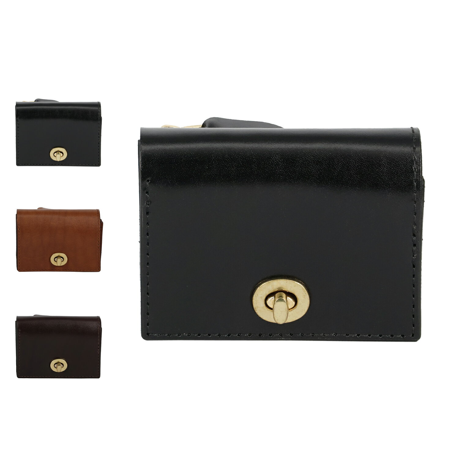 樂天商城 - MASTER&Co. SADDLE PULL UP WALLET マスターアンドコー 財布 三つ折り財布 メンズ レディース 本革 コンパクト 日本製 ブラック ブラウン 黒 MC1586