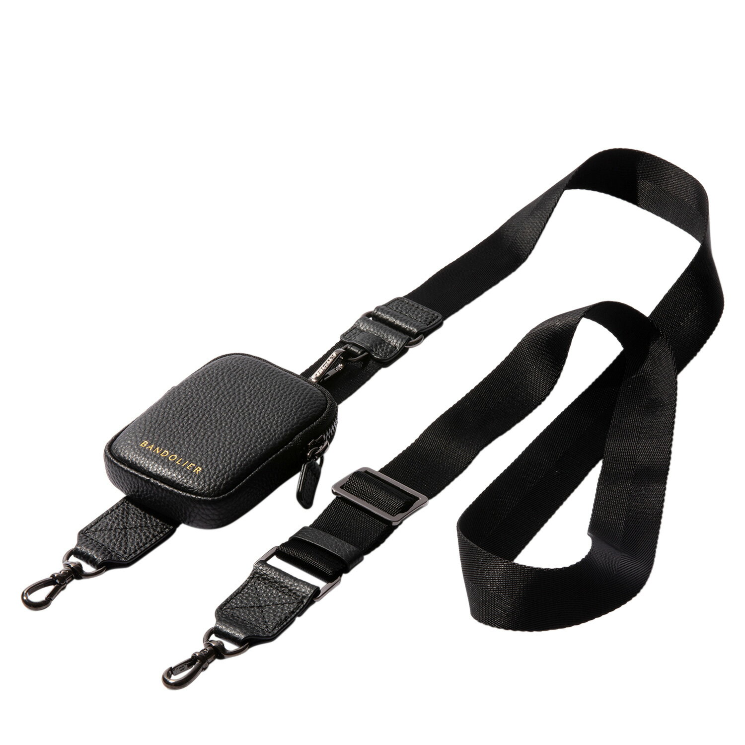 樂天商城 - BANDOLIER BODIE STRAP PEWTER バンドリヤー ストラップ スマホケース スマホショルダー用 ハンドストラップ 携帯 落下防止 ボディー ストラップ ピューター メンズ レディース ブラック 黒 30BOD 母の日