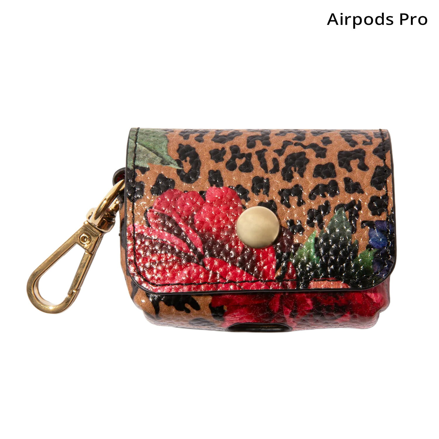 BANDOLIER AIRPODS PRO POUCH DARK CHEETAH バンドリヤー AirPods Proケース カバー ポーチ エアーポッズ エアポッド エアーポッズ プロ ポーチ ダークチーター メンズ レディース マルチカラー 56AVE