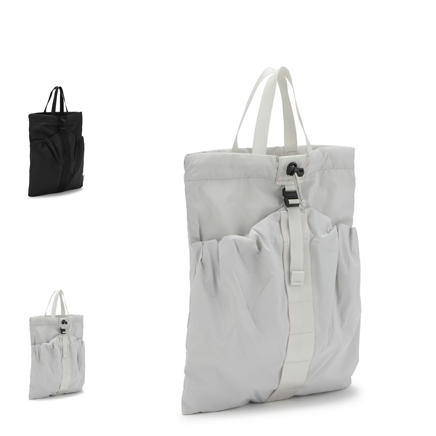 BRIEFING UGL DRAWSTRING POUCH ブリーフィング バッグ トートバッグ ポーチ メンズ レディース 1.3L 軽量 耐久 ブラック ライト グレー 黒 BRA261G55