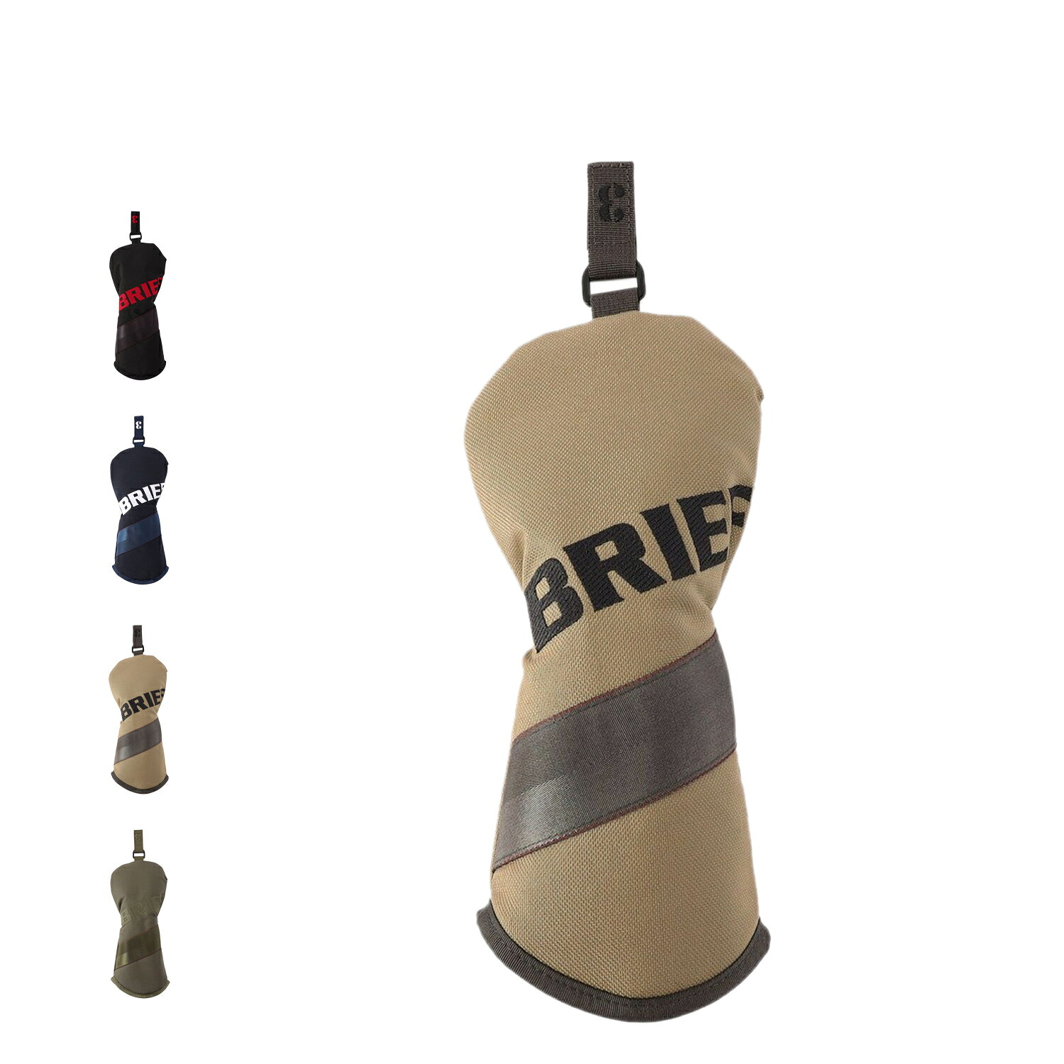 BRIEFING GOLF BIAS BIG LOGO FAIRWAY WOOD COVER ブリーフィング ゴルフ ヘッドカバー フェアウェイウッドカバー メンズ レディース 撥水 ブラック ネイビー ブラウン グリーン 黒 BRG261G54