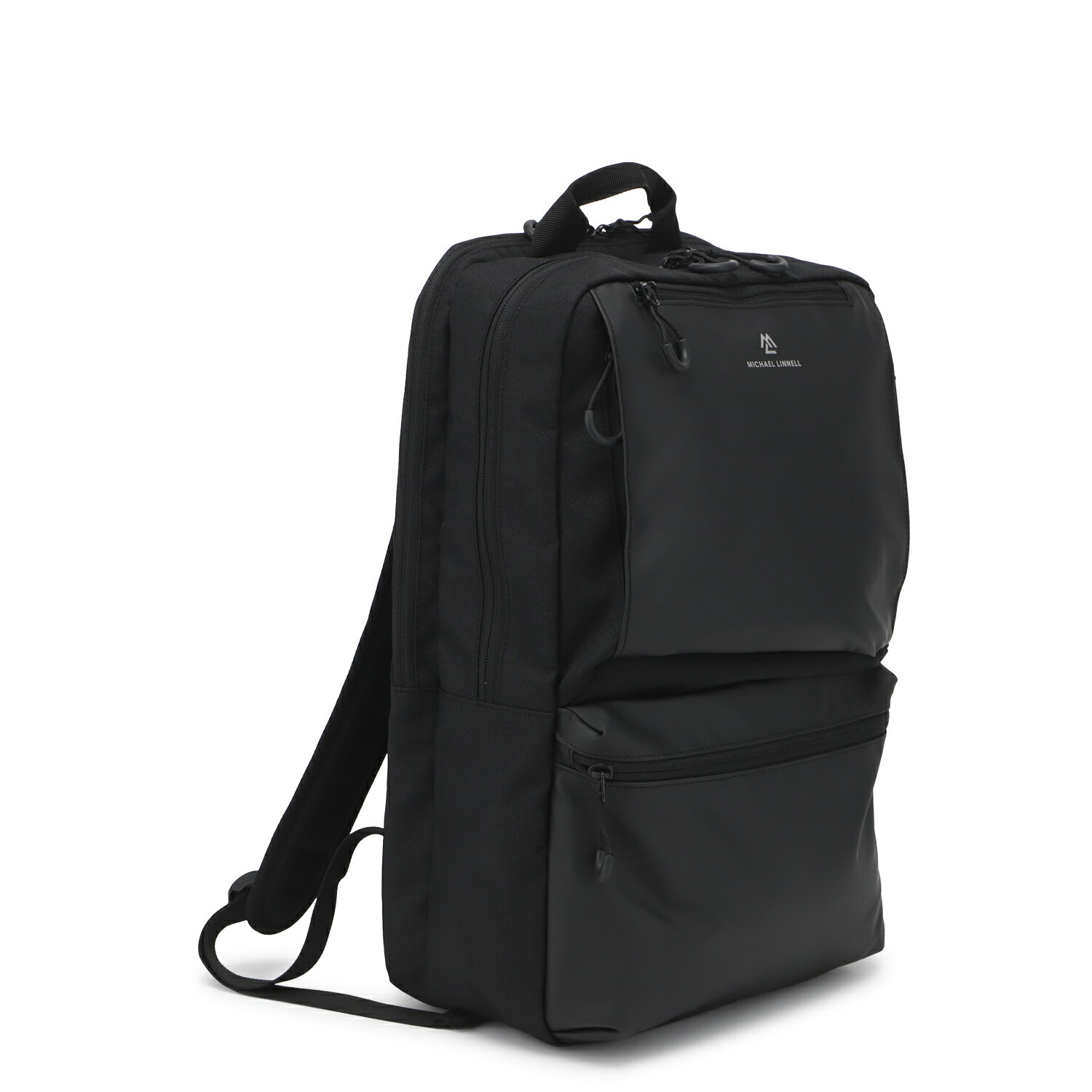 MICHAEL LINNELL BASIC BACKPACK マイケルリンネル リュック バッグ バックパック メンズ レディース 22L 大容量 軽量 A4 撥水 ブラック 黒 MLSL-29