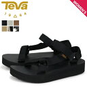 【最大1000円OFFクーポン配布中】 Teva MIDFORM UNIVERSAL テバ サンダル レディース ミッドフォーム ユニバーサル ブラック ホワイト ..