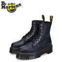 【訳あり】 Dr.Martens JADON 3 ドクターマーチン 8ホール ブーツ レディース 厚底 ブラック 黒 26378001 【返品不可】
