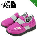 楽天inglewood Beauty【最大1000円OFFクーポン配布中】 THE NORTH FACE K NUPTSE TRACTION LITE MOC ノースフェイス ヌプシ トランクション ライト モック シューズ スリッポン キッズ ピンク NFJ51982