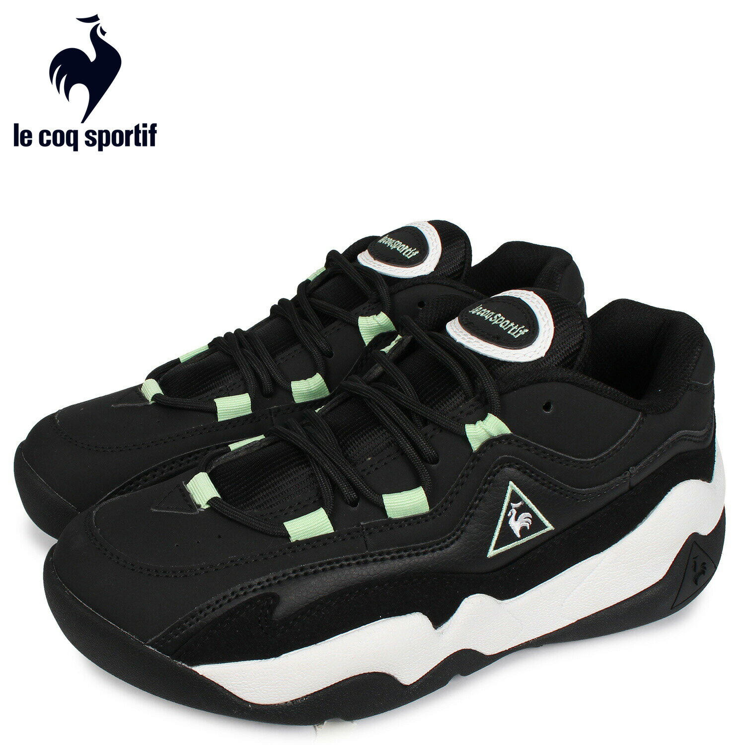 le coq sportif LCS TR 2 ルコック スポルティフ スニーカー メンズ ブラック 黒 QL2PJC25BM