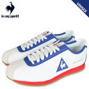 【最大1000円OFFクーポン配布中】 le coq sportif MONTPELLIER R ルコック スポルティフ モンペリエ R スニーカー メンズ レディース ホワイト 白 QL1QGC12WB