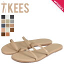 Tkees GEMMA ティキーズ ジェマ サンダル レディース レザー ブラック ホワイト ネイビー ブラウン ゴールド シルバー 黒 白