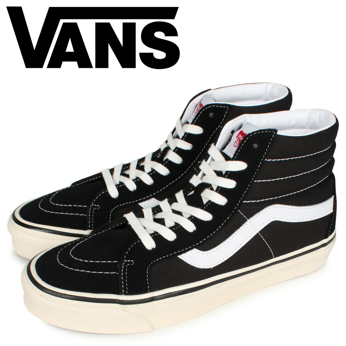 VANS SK8-HI 38 DX ヴァンズ スケートハイ スニーカー メンズ バンズ スケハイ ブラック 黒 VN0A38GFPXC