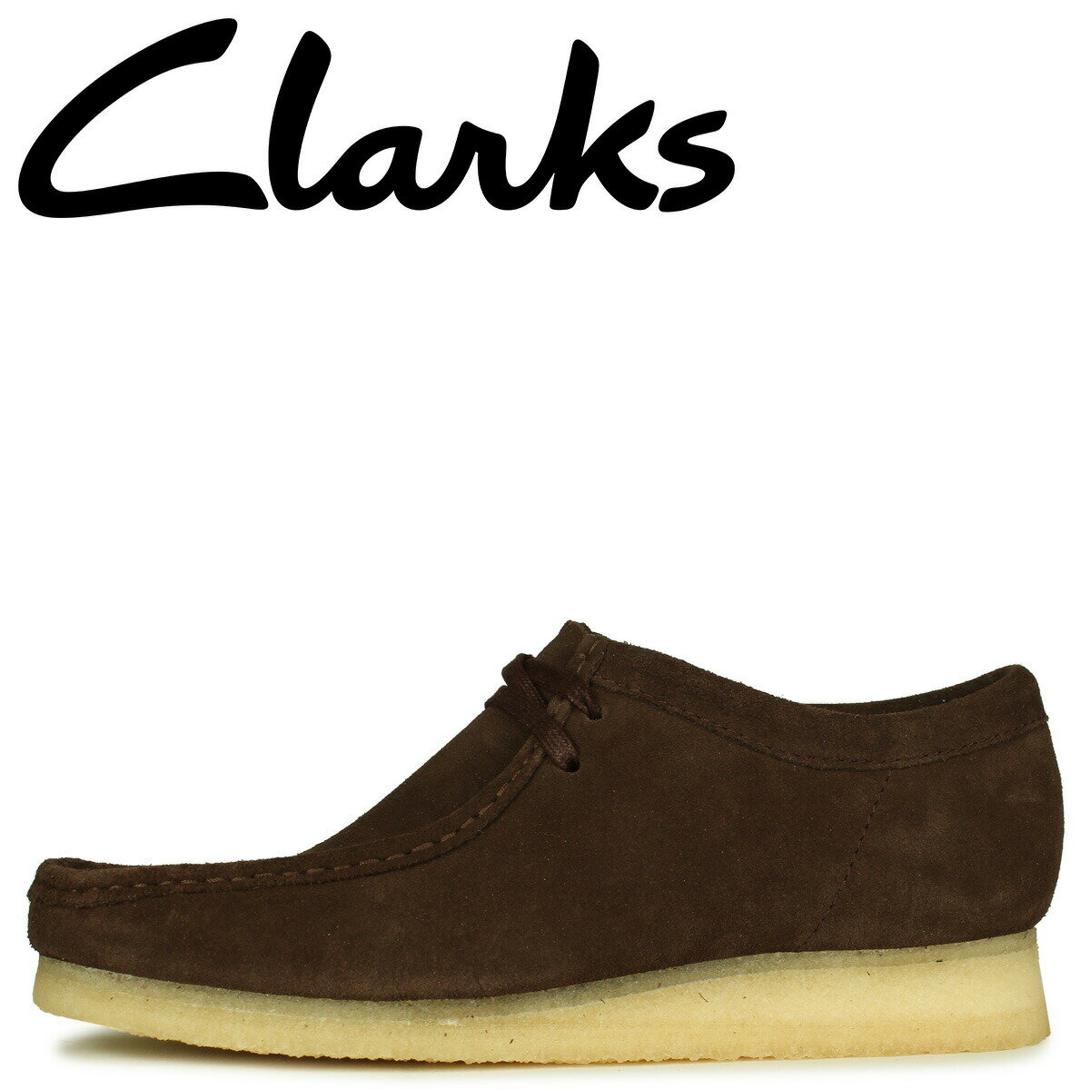 【最大1000円OFFクーポン配布中】 Clarks WALLABEE BOOT クラークス ワラビー ブーツ メンズ スエード ダーク ブラウン 26156606