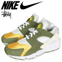 【最大1000円OFFクーポン配布中】 NIKE ナイキ ステューシー STUSSY エア ハラチ スニーカー メンズ コラボ AIR HUARACHE LE ダーク オリーブ DD1381-300