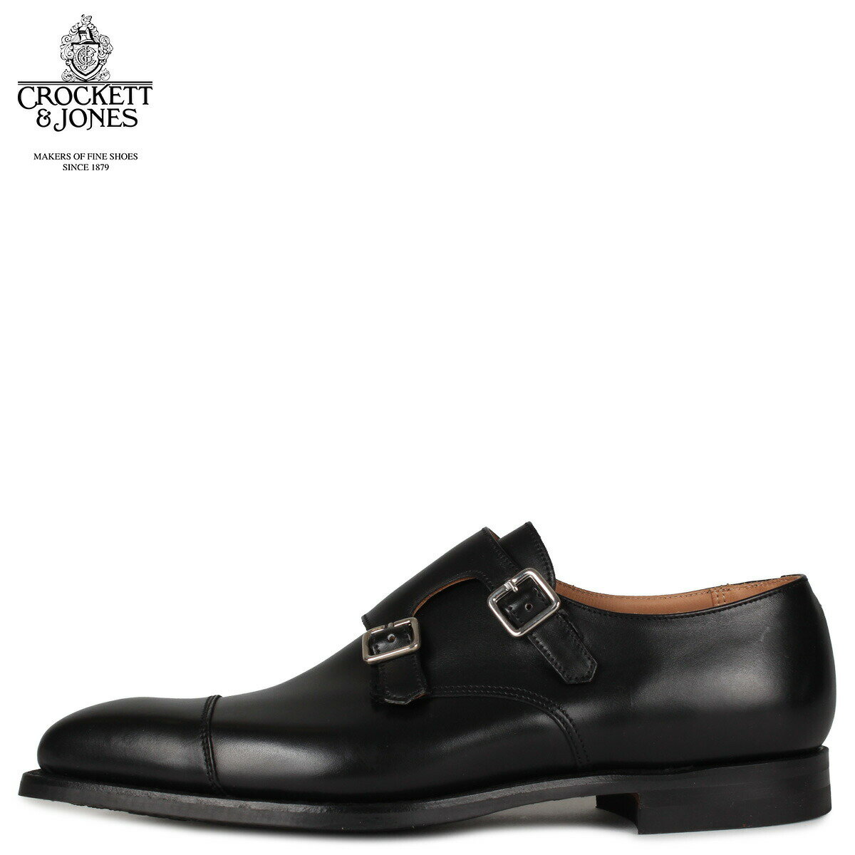 CROCKETT&JONES LOWNDES クロケット&ジョーンズ シューズ メンズ ラウンズ Eワイズ ブラック 黒 25170A-C01C1