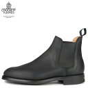 楽天inglewood Beauty【最大1000円OFFクーポン配布中】 CROCKETT&JONES CHELSEA 5 クロケット&ジョーンズ チェルシー サイドゴアブーツ メンズ 本革 Dワイズ ブラック 黒 29542A-S51D1