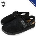  SHAKA SNUG CLOG SUEDE シャカ スナッグ クロッグ スエード サンダル メンズ レディース ブラック 黒 433206