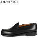 J.M.WESTON SIGNATURE LOAFER ジェイエムウェストン ローファー シグニチャーメンズ 本革 Dワイズ ブラック 黒 11411011801F