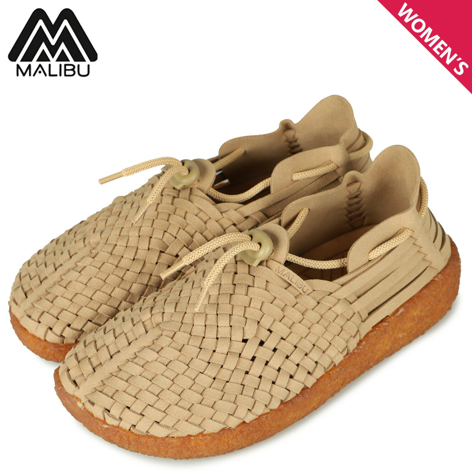 【最大1000円OFFクーポン配布中】 MALIBU SANDALS マリブサンダルズ サンダル レディース LATIGO ラティゴ ベージュ MS17-0021