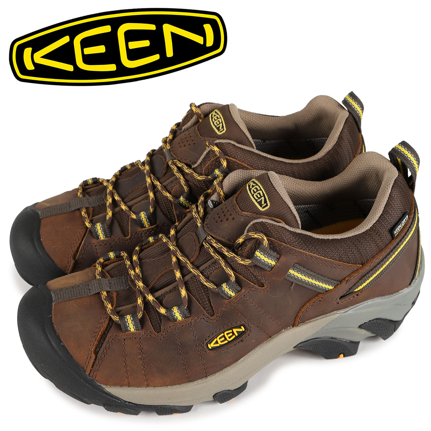 KEEN TAGHEE 2 WP キーン トレッキングシューズ ハイキングシューズ ターギー 2 メンズ 防水 ブラウン 1008417