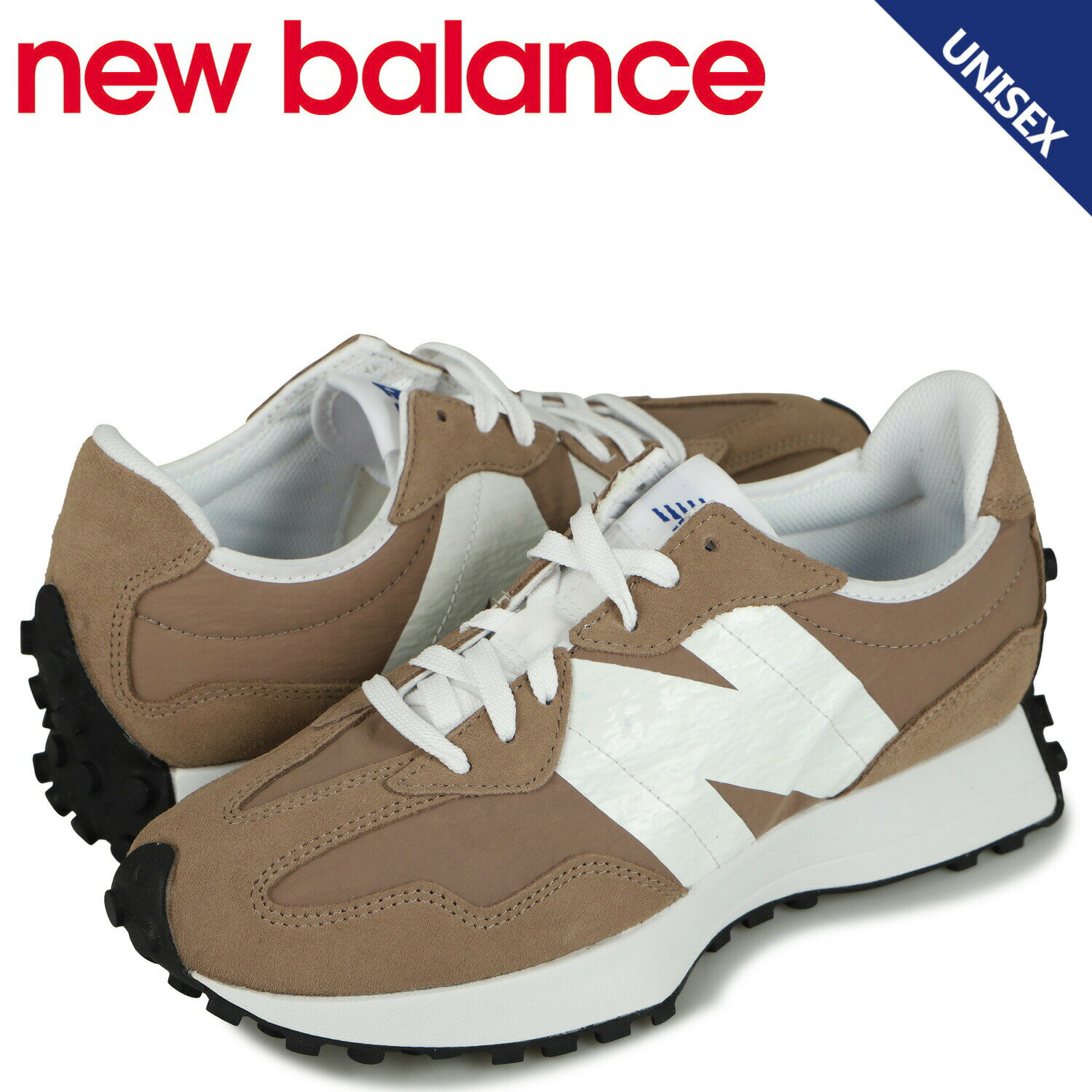 new balance ニューバランス 327 スニーカー メンズ レディース Dワイズ ブラウン MS327LK1