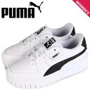 【最大1000円OFFクーポン配布中】 PUMA CALI DREAM LTH WNS プーマ スニーカー カリ ドリーム レザー レディース 厚底 ホワイト 白 383157-04