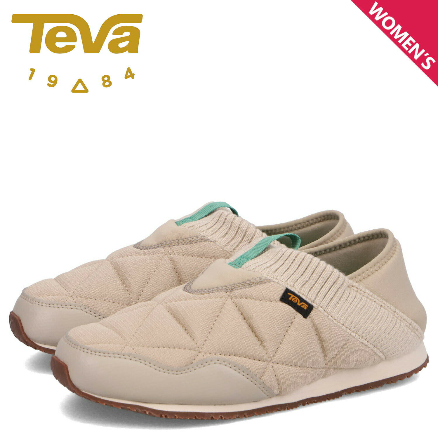 Teva RE EMBER MOC テバ スリッポン モックシューズ リ エンバーモック レディース グレー 1125471