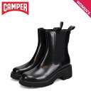 【最大1000円OFFクーポン配布中】 CAMPER MILAH カンペール ブーツ 靴 サイドゴアブーツ ミラ レディース ブラック 黒 K400575